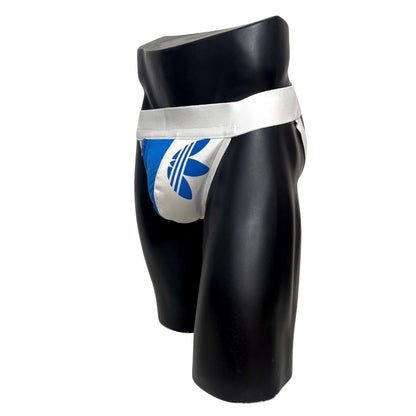 Adidas Originals Royal Blue Side Logo Pocket Jockstrap/Thong