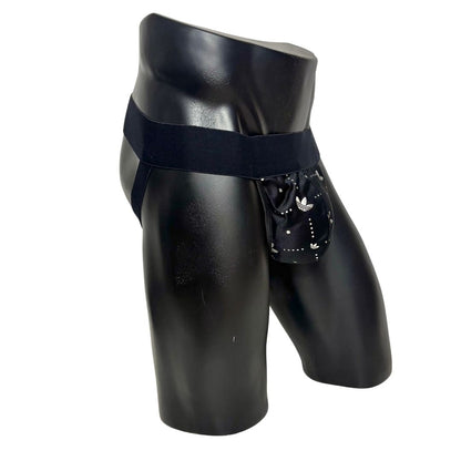 Adidas Originals All Over Logo Print Jockstrap/Thong 3.0