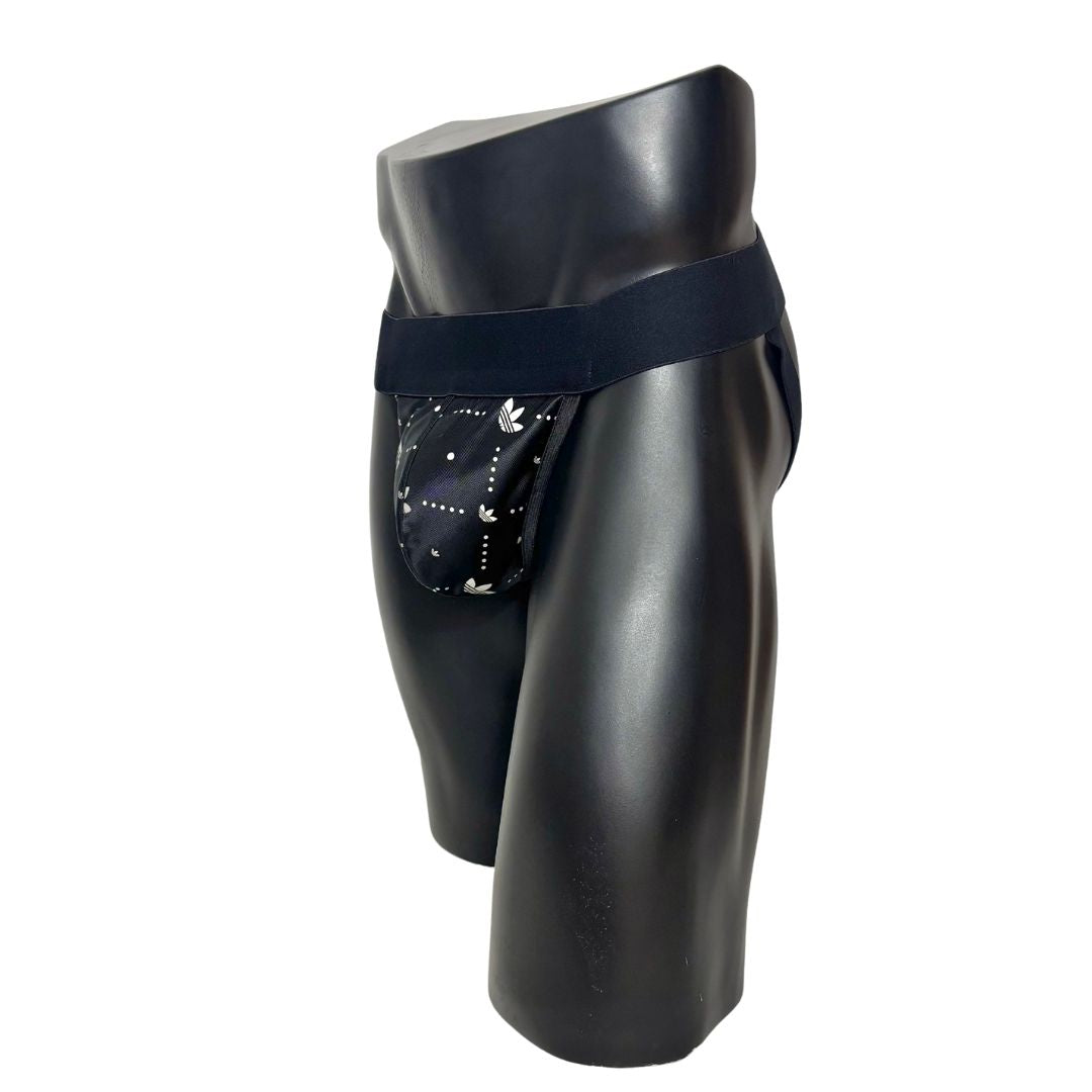 Adidas Originals All Over Logo Print Jockstrap/Thong 3.0