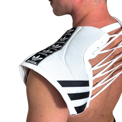 Adidas Boxing White Shoulder Pads