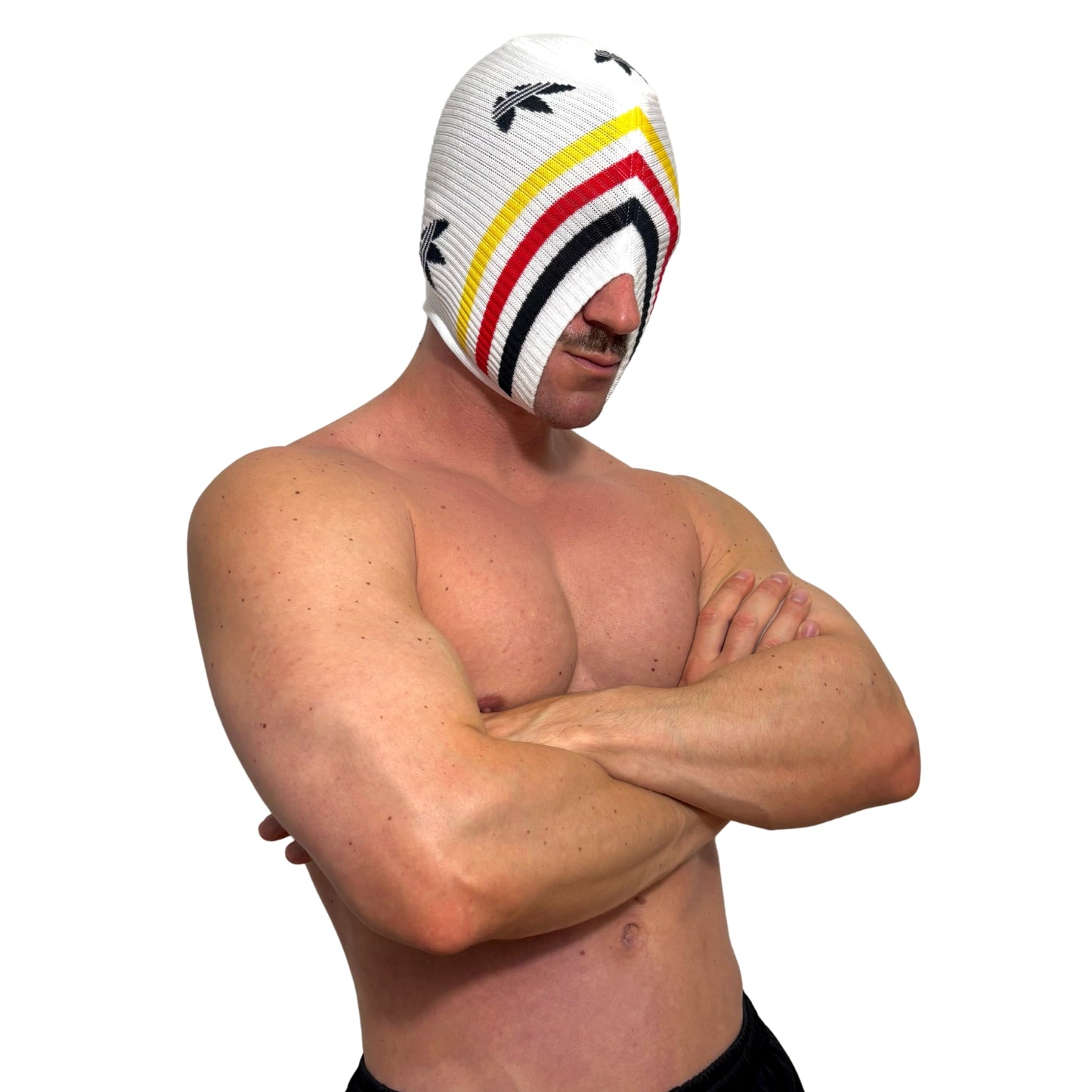 Adidas Originals SOCKsucker White/Yellow/Red/Black Mask