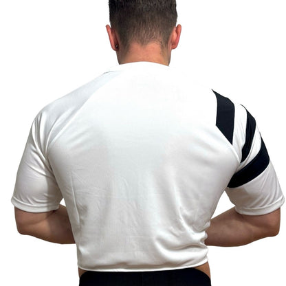 Adidas Neo White Short Sleeve Crop Top 2.0