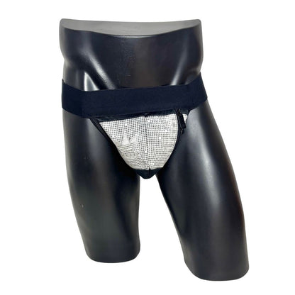 Adidas Originals Silver Logo Pocket Jockstrap/Thong