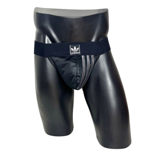 Adidas 3 Stripes Silver Pocket Jockstrap/Thong