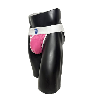 Adidas Three Stripes Bubble Pink Pocket Jockstrap/Thong