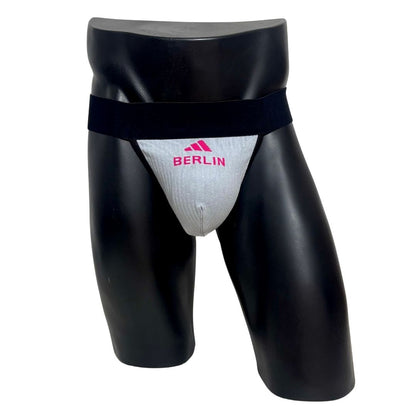 Adidas Berlin Gray Socks Jockstrap/Thong