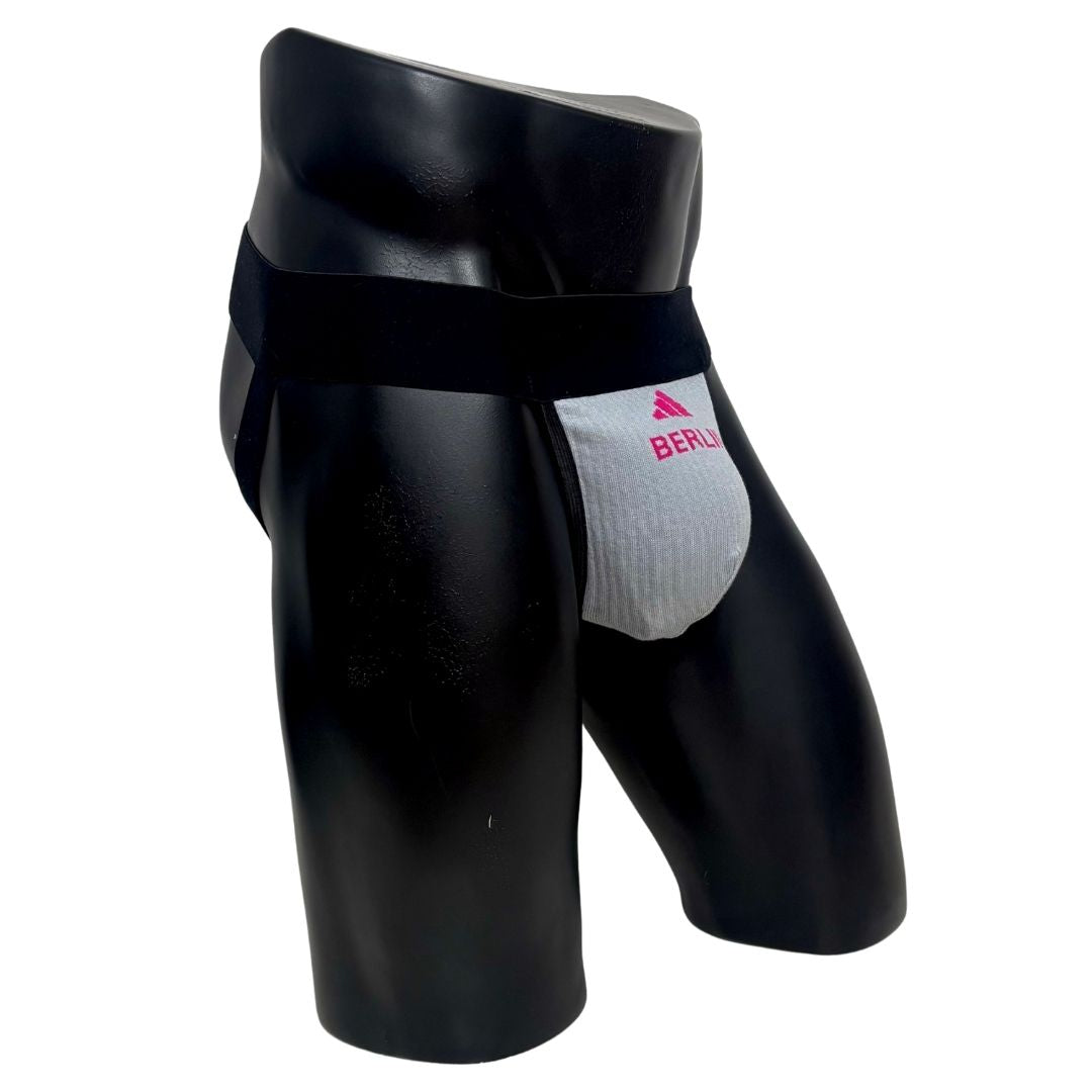 Adidas Berlin Gray Socks Jockstrap/Thong