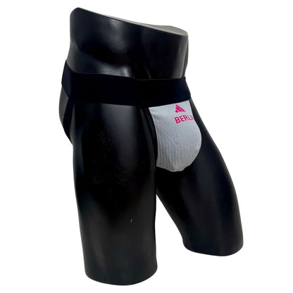 Adidas Berlin Gray Socks Jockstrap/Thong