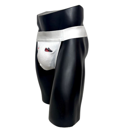 Nike White Air Max Shoe Logo Socks Jockstrap/Thong