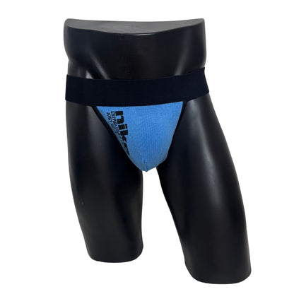 Nike Just Do It Side Logo Blue/Black Socks Jockstrap/Thong