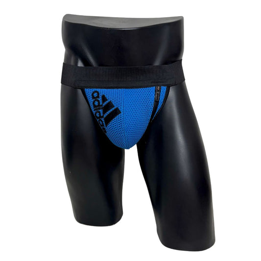 Adidas Sport Blue Logo Pocket Jockstrap/Thong