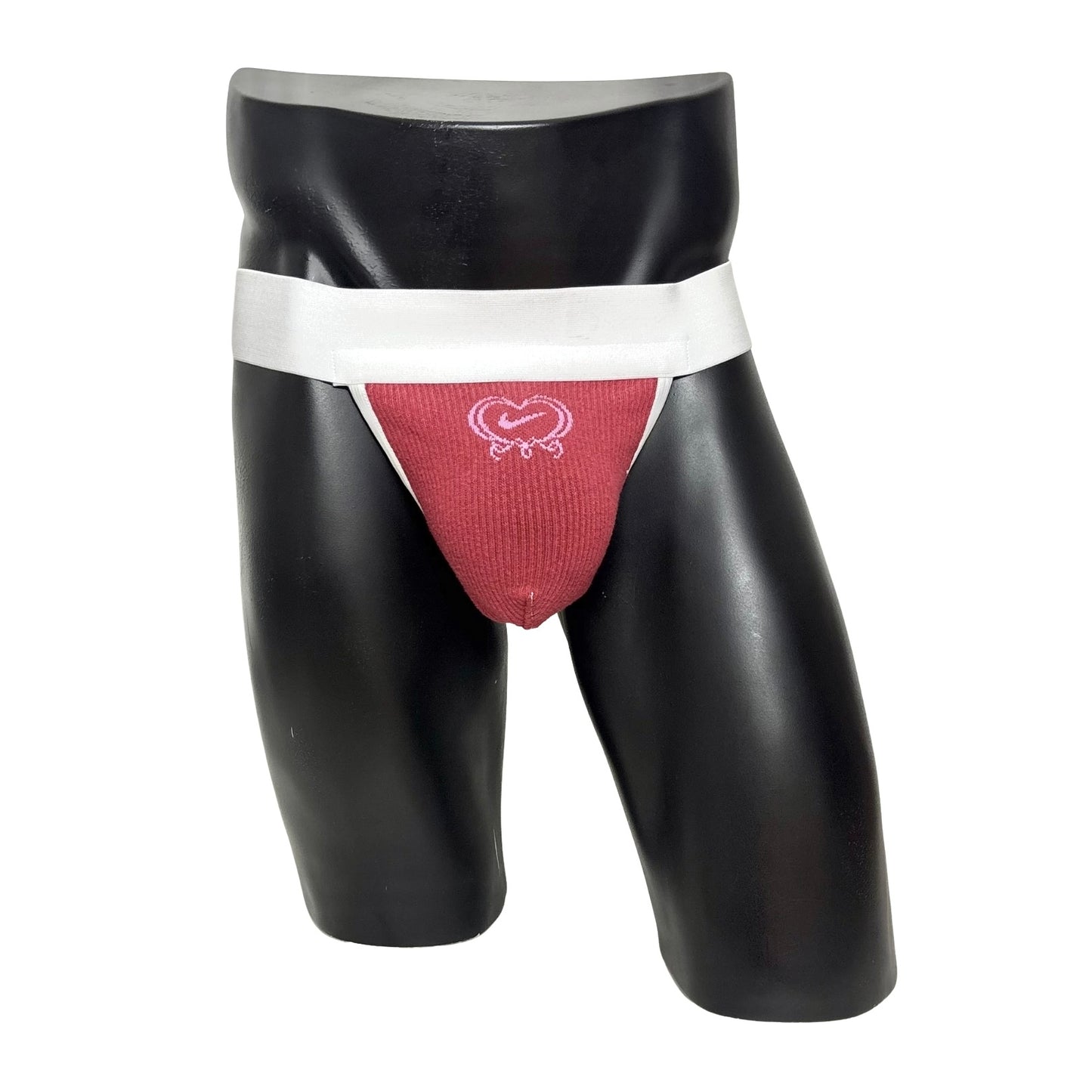 Nike Deep Red Love Edition Socks Jockstrap/Thong