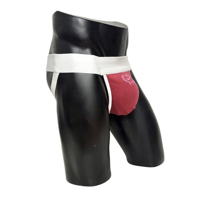 Nike Deep Red Love Edition Socks Jockstrap/Thong