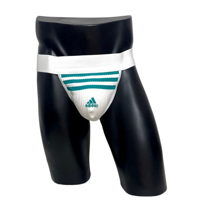 Adidas Three Stripes Sport Logo Mint Green Socks Jockstrap/Thong