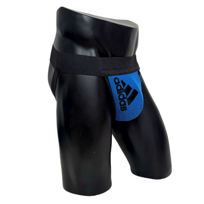 Adidas Sport Blue Logo Pocket Jockstrap/Thong