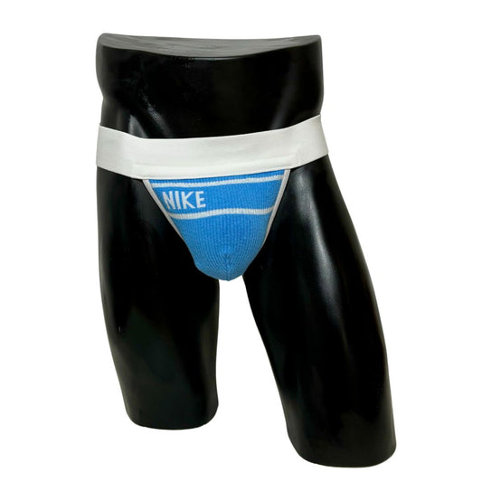 Nike Retro Sky Blue Logo Socks Jockstrap/Thong