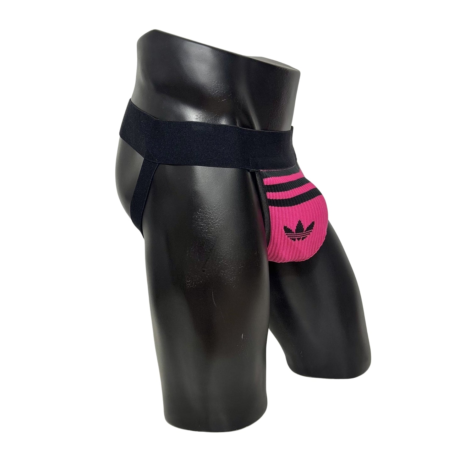 Adidas Originals Hot Pink Socks Jockstrap/Thong