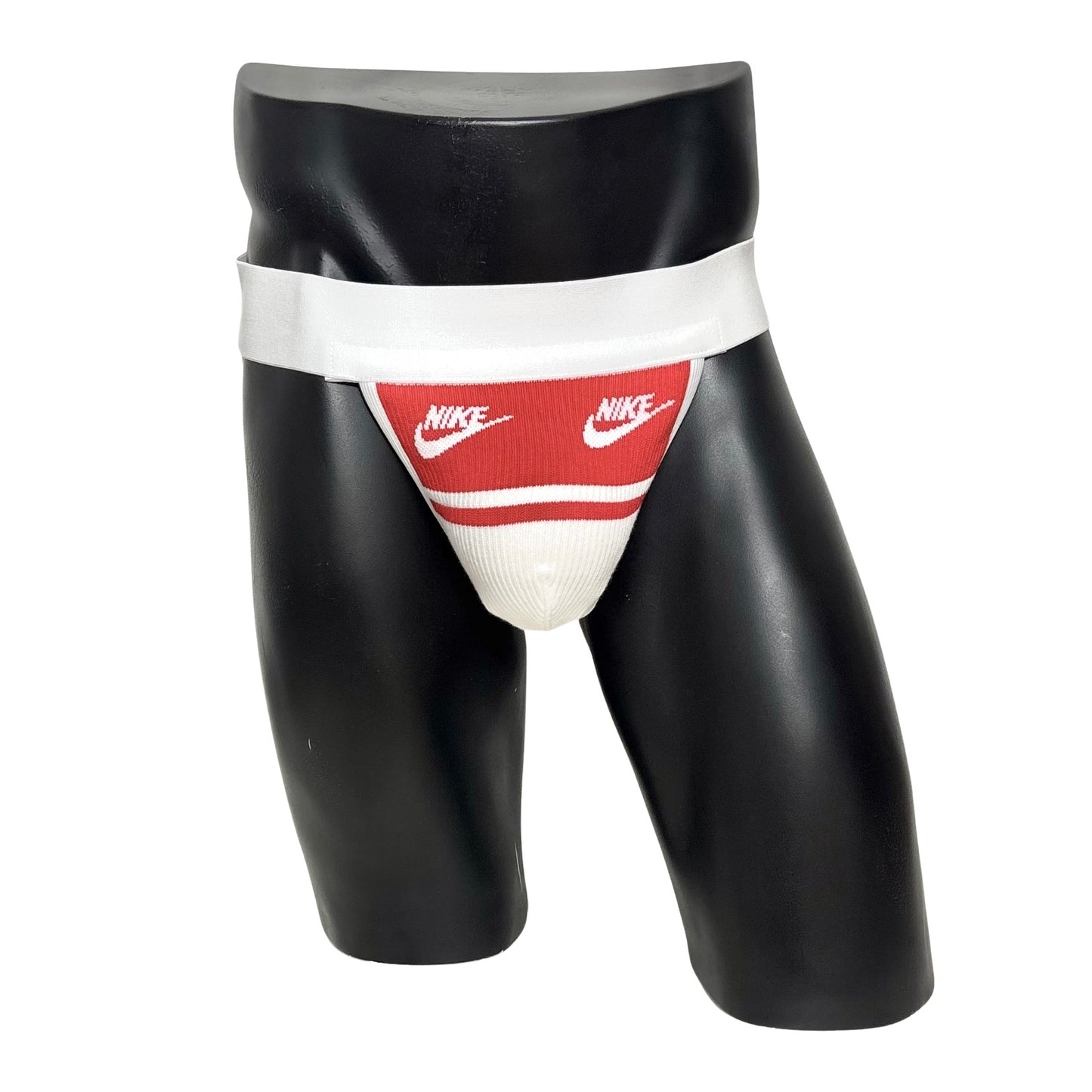 Nike Air White/Red Socks Jockstrap/Thong