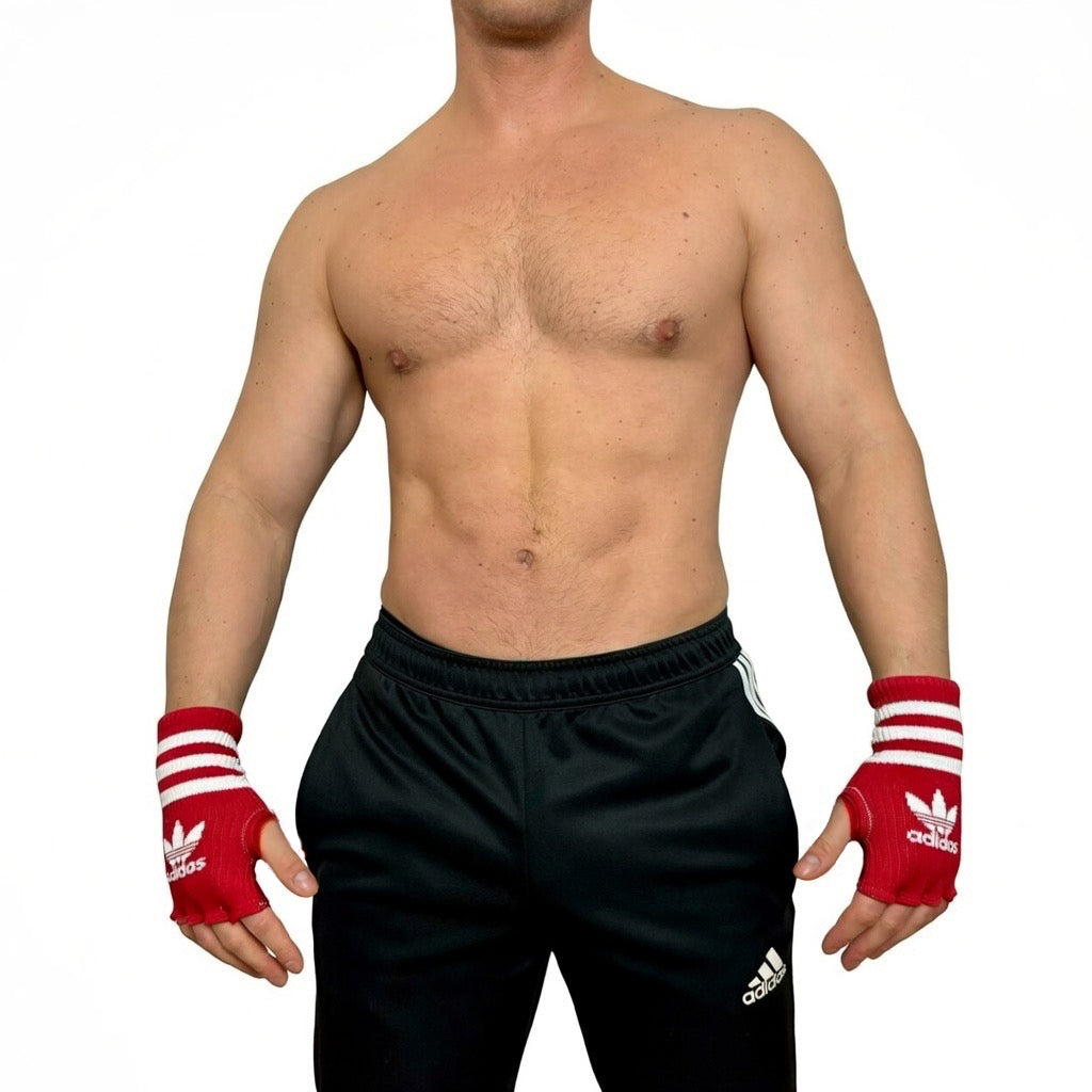 Adidas Originals Short Red Socks Gloves