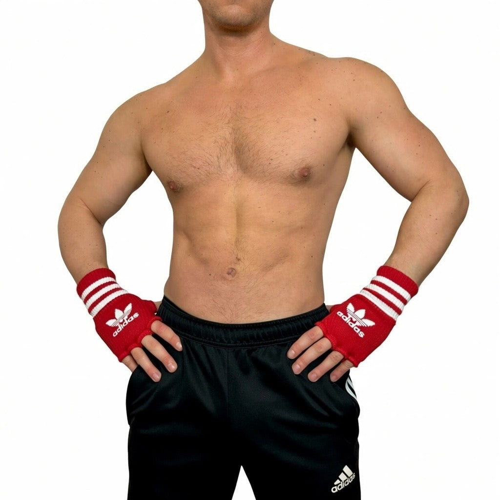 Adidas Originals Short Red Socks Gloves