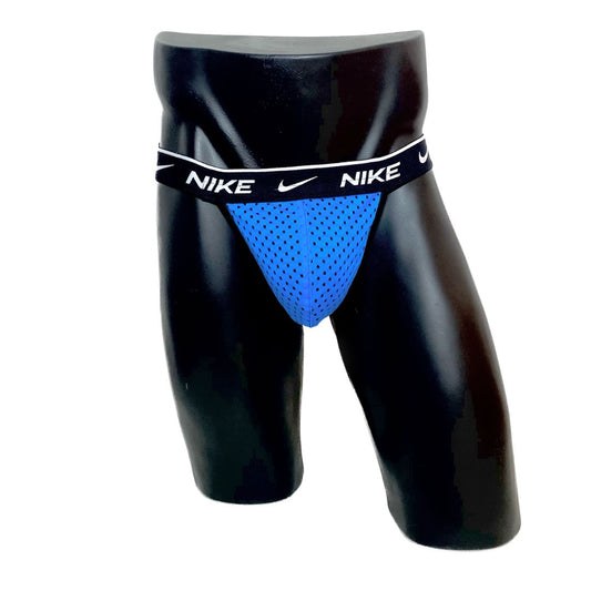 Nike Blue Mesh Jockstrap/Thong