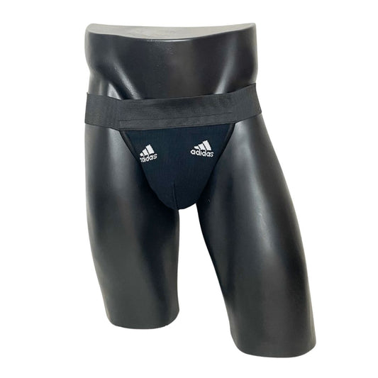 Adidas Socks Black Jockstrap/Thong