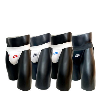 Nike Logo Socks Jockstrap/Thong Pack of 4