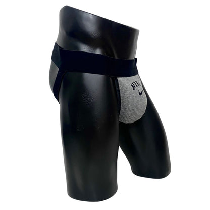 Nike Vintage Gray Socks Jockstrap/Thong