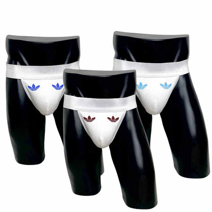 Adidas Originals Multicolor 3.0 Socks Jockstrap/Thong Pack of 3