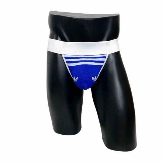 Adidas Originals Blue Socks Jockstrap/Thong