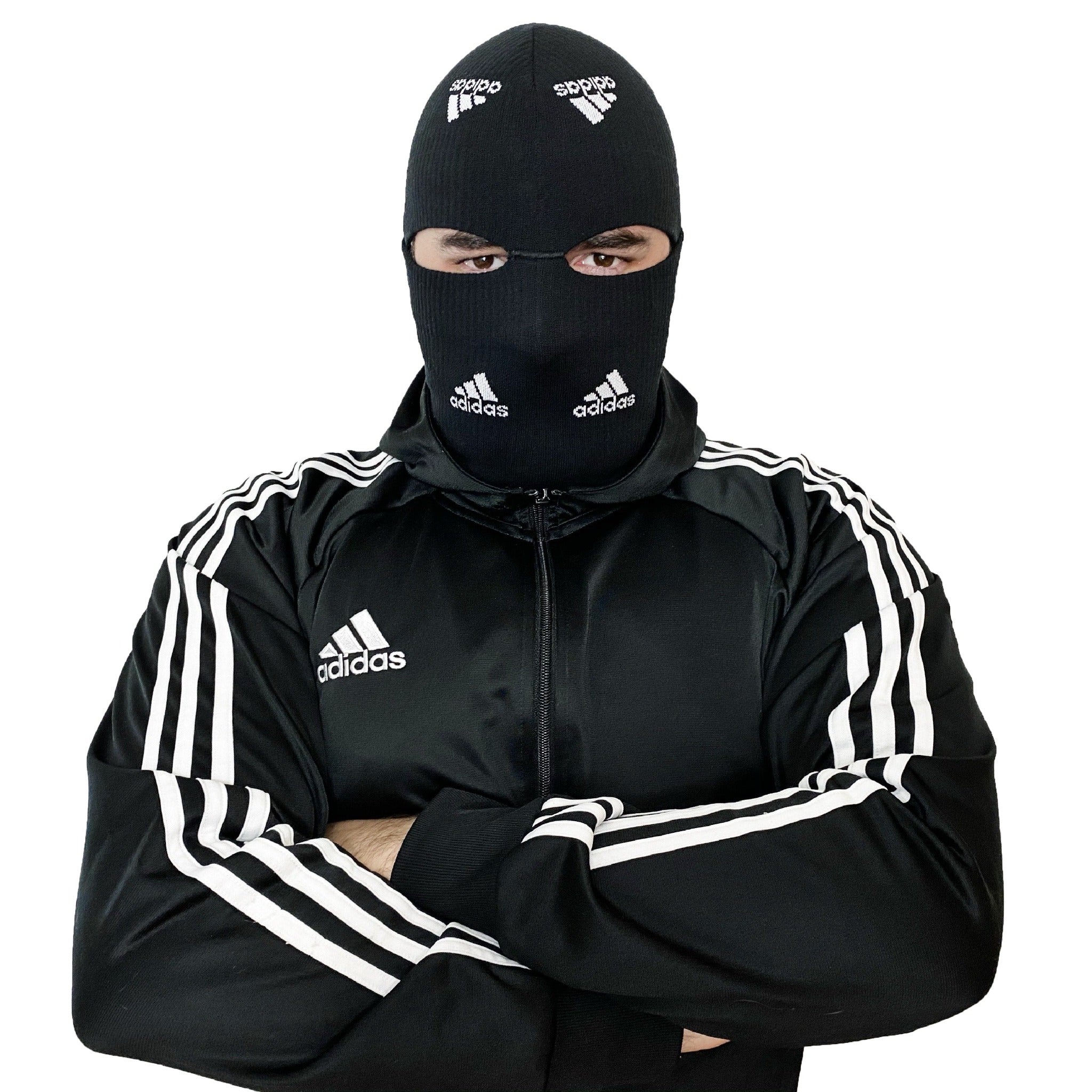 SNEAKERMASK Adidas Balaclava Black Sport