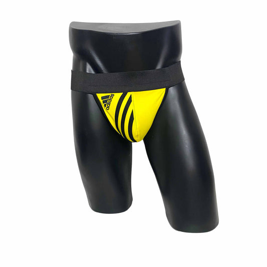 Adidas Sport Yellow/Black Jockstrap/Thong 2.0