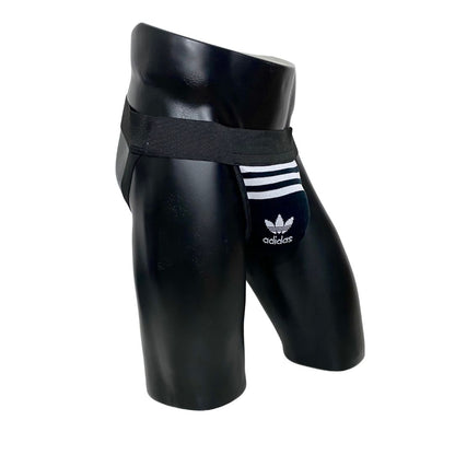 Adidas Originals Black Socks Jockstrap/Thong