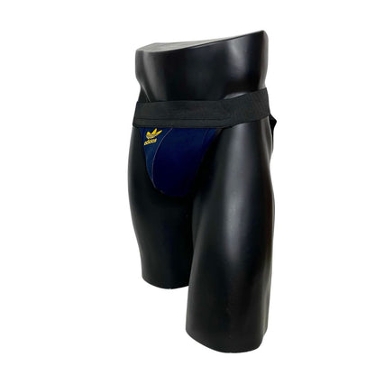 Adidas Originals Dark Blue/Yellow Jockstrap/Thong