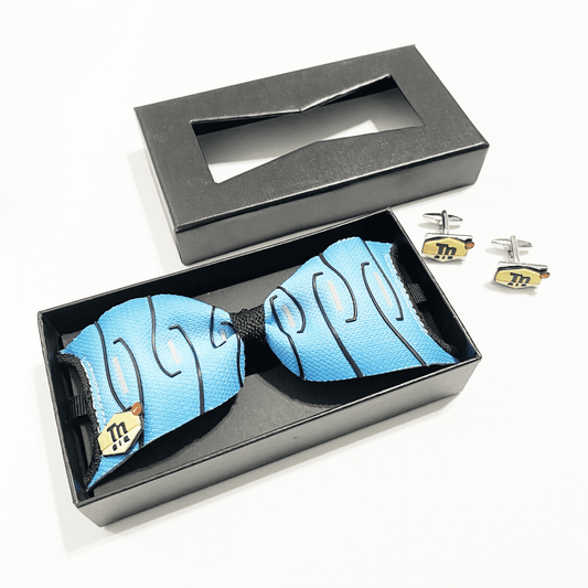 Air Max Tn Hyperblue Bow Tie & Cufflinks