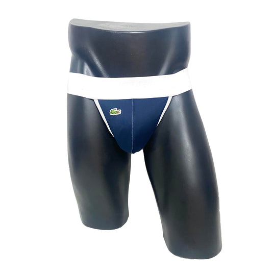 Lacoste Navy Blue Jockstrap/Thong 2.0
