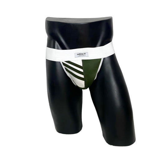 Adidas Originals Military White Jockstrap/Thong 3.0