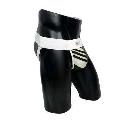 Adidas Originals Military White Jockstrap/Thong 3.0