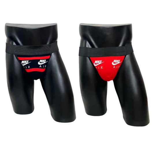 Nike Air Red Socks Jockstrap/Thong Pack of 2