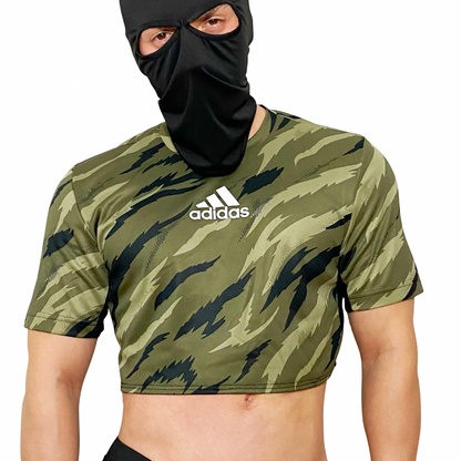 Adidas Military Crop Top