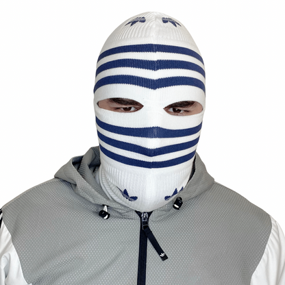 Adidas Balaclava Blue - White