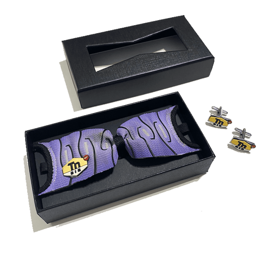 Air Max Tn Purple OG Bow Tie & Cufflinks