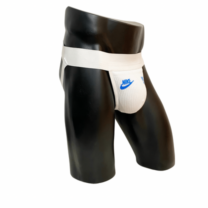 Nike Socks White/Blue Jockstrap/Thong