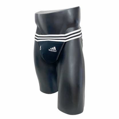 Adidas Sport Socks Jockstrap/Thong Black