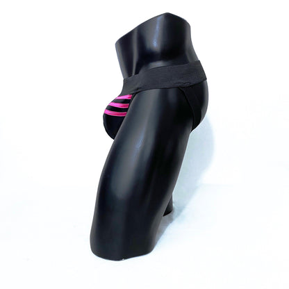Adidas Chile 62 Pink/Black Jockstrap/Thong 3.0
