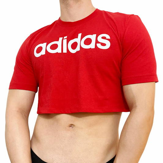 Adidas Originals Red Crop Top