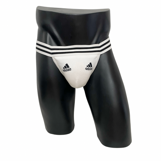 Adidas Sport Socks Jockstrap/Thong White