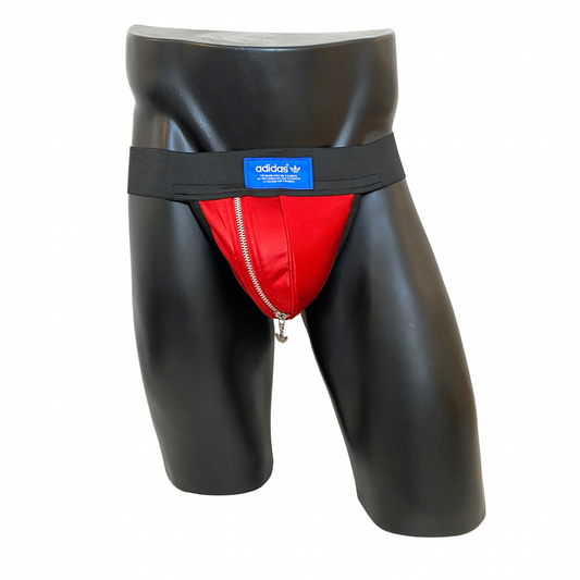 Adidas Chile 62 Red Silver Jockstrap/Thong 2.0