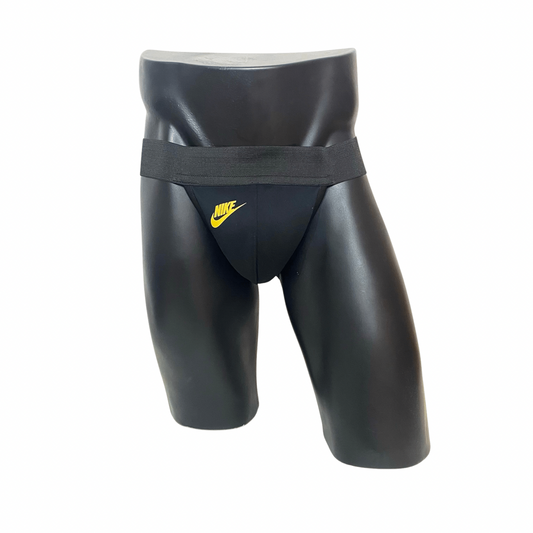 Nike Black/Gold Jockstrap/Thong