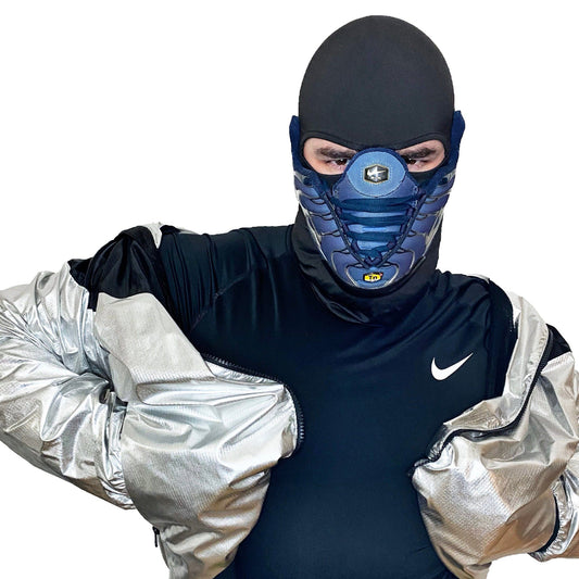Air Max Tn Silver - Blue 1999 Mask